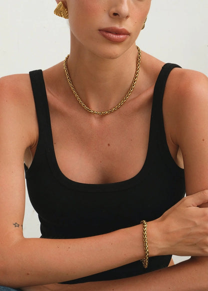 Seren | Adjustable Braided Rope Chain Bracelet 3