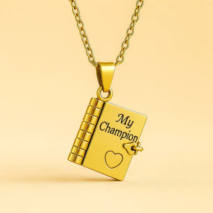 Son's Champion Pendant Necklace | Men's Jewelry Silver-tone 7