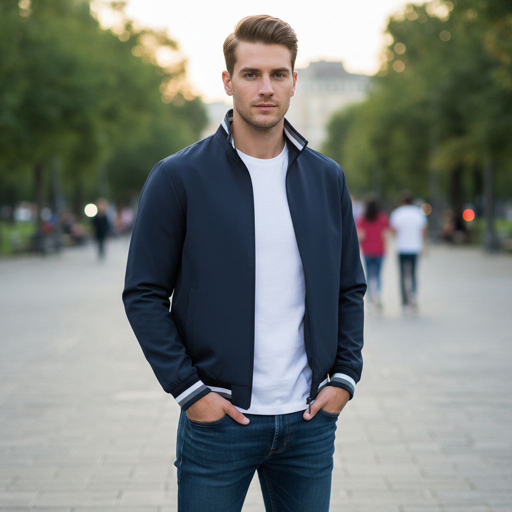 Veste imperméable Metro Glide pour homme | Veste de pluie légère
